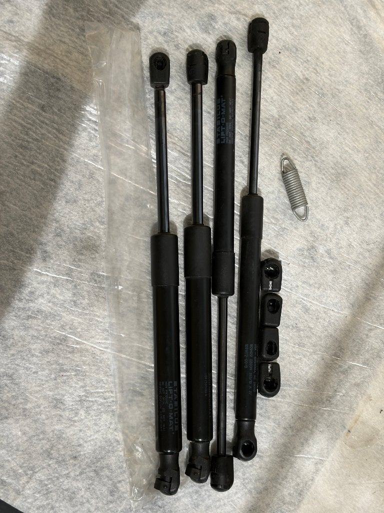 Gasveren model 3 tesla + frunk veer, Ophalen of Verzenden, Nieuw