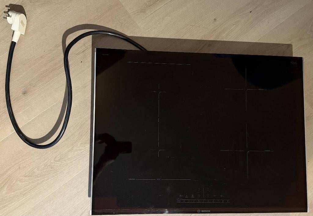 Bosch Inductiekookplaat PVS775FC5E, Ophalen, Gebruikt, 4 kookzones, Inbouw