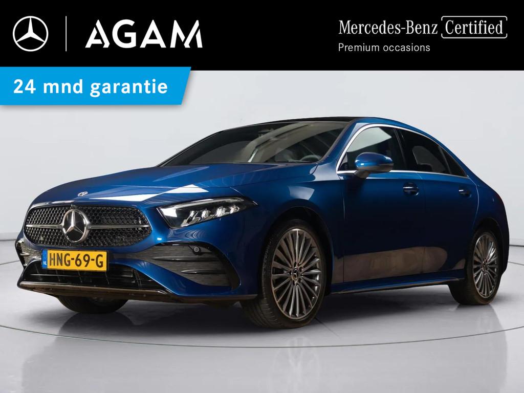 Mercedes-Benz A-Klasse Limousine 250 e Star Edition AMG Line, Gebruikt, 4 cilinders, 16 kWh, Blauw