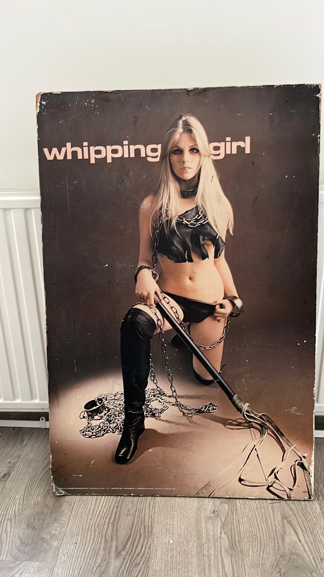Poster retro vintage, Verzamelen, Posters, Ophalen, Zo goed als nieuw, A1 t/m A3, Film en Tv