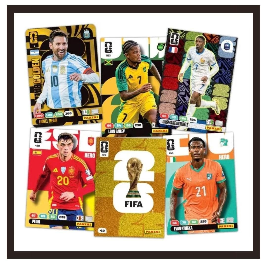 Panini Adrenalyn Worldcup 2026 cards, Hobby en Vrije tijd, Stickers en Plaatjes, Verzenden, Zo goed als nieuw, Meerdere plaatjes