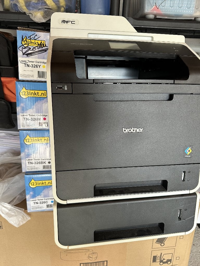 toner set van 123inkt voor Brother MFC-L8650CDW, Ophalen, Nieuw, Toner