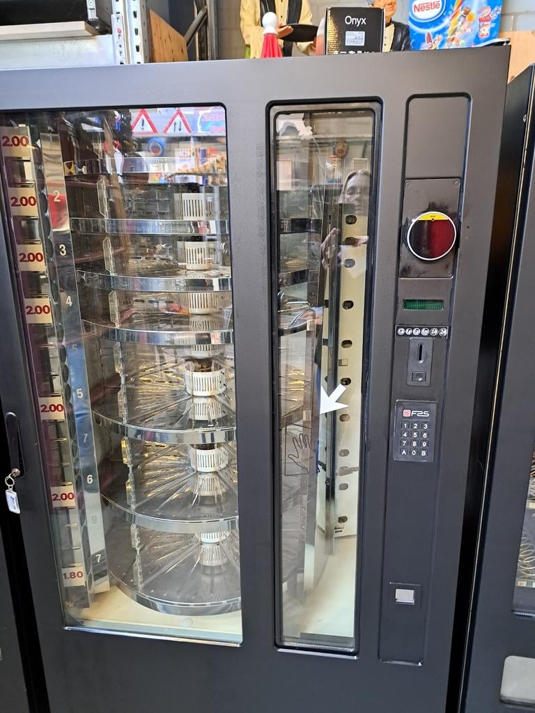 Zuivel / groente automaat gekoeld, Ophalen