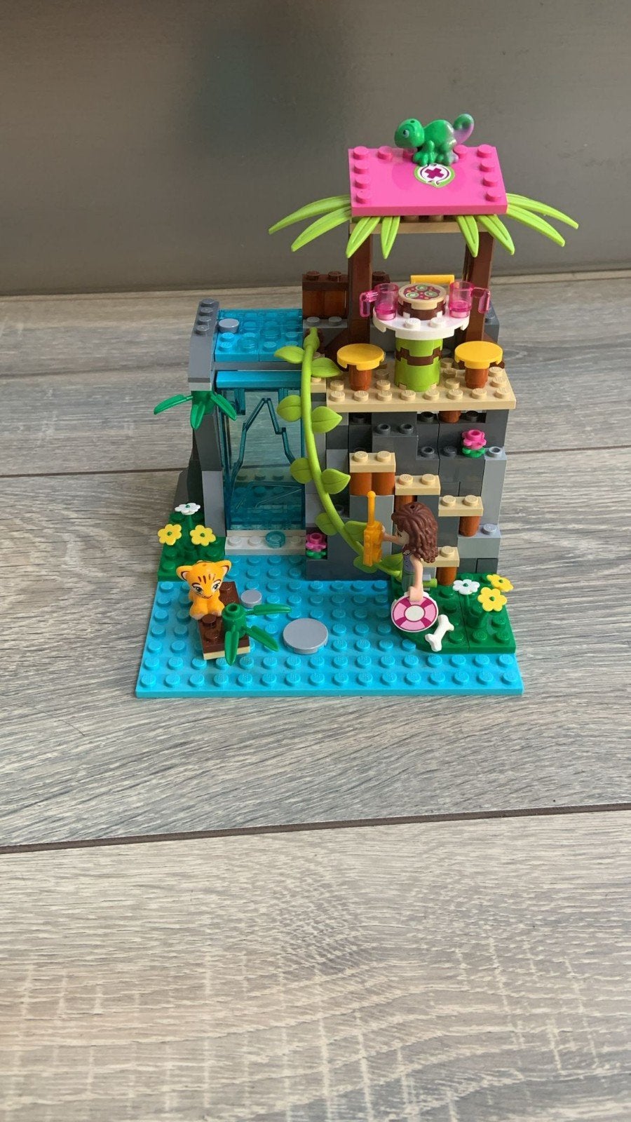 Lego Friends - jungle waterval reddingsactie - 41033, Lego, Friends, Ophalen of Verzenden, Complete set