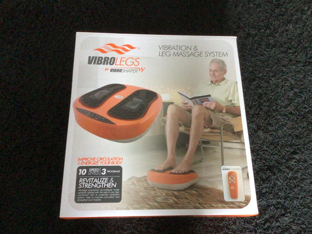 Vibrolegs massage apparaat., Ophalen, Zo goed als nieuw, Apparaat