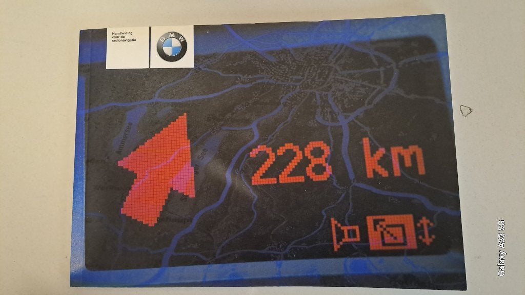 Handleiding BMW radionavigatiesysteem, Ophalen of Verzenden