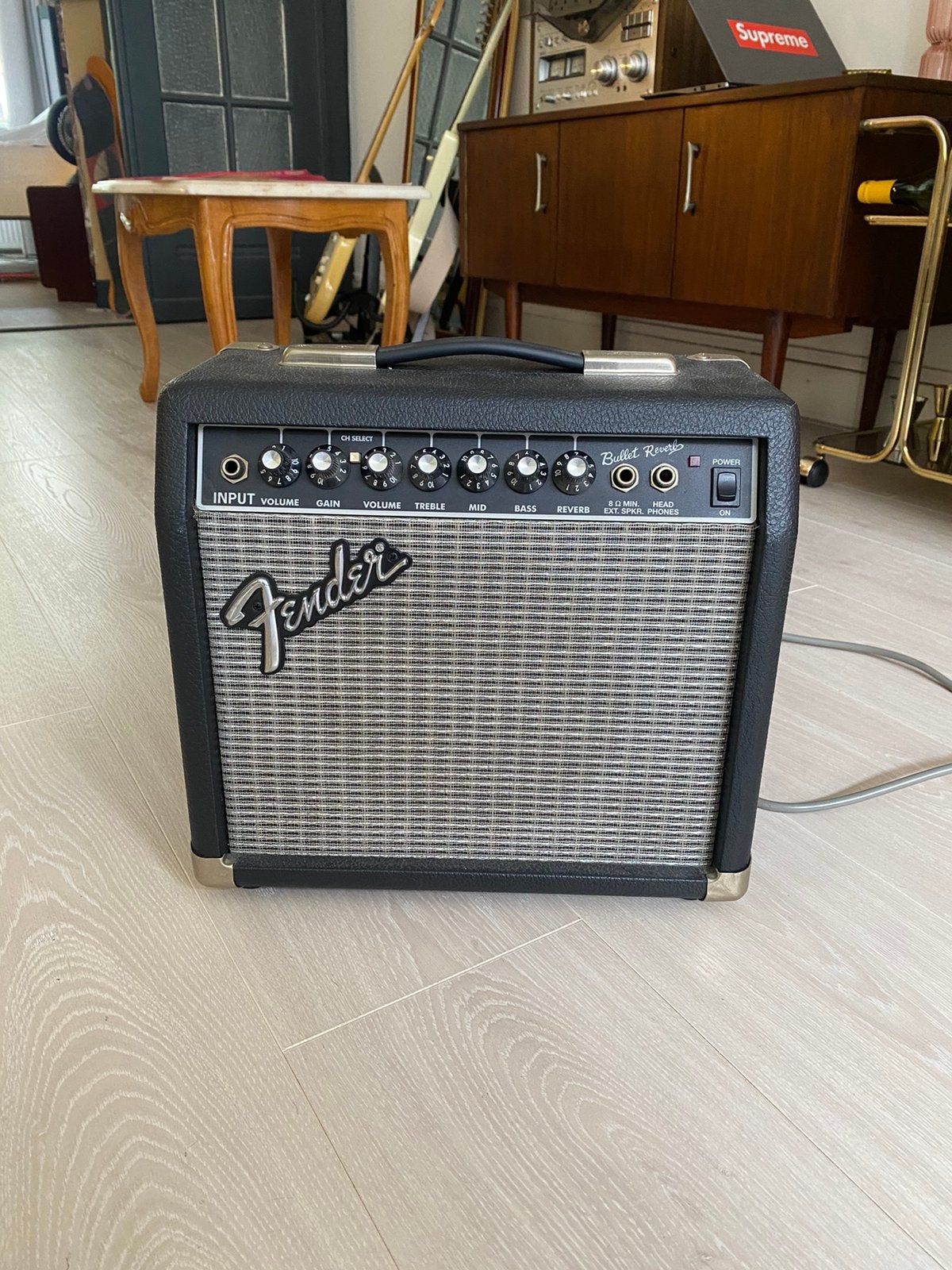 Fender Bullet Reverb, Ophalen, Gebruikt, Gitaar, Minder dan 50 watt