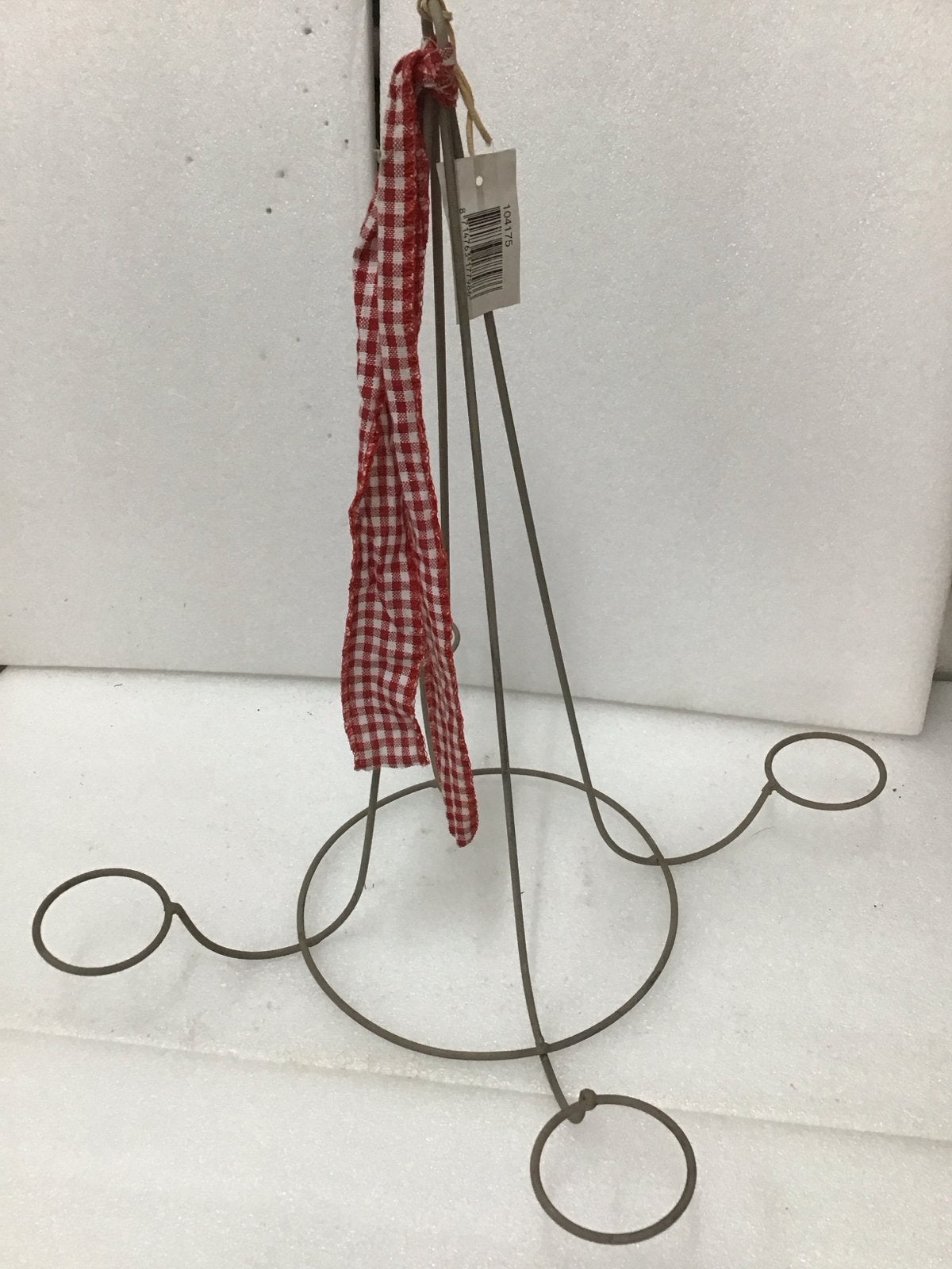 Metalen decoratieve standaard met 4 houders, Nieuw, Ophalen of Verzenden, Landelijk, Metaal