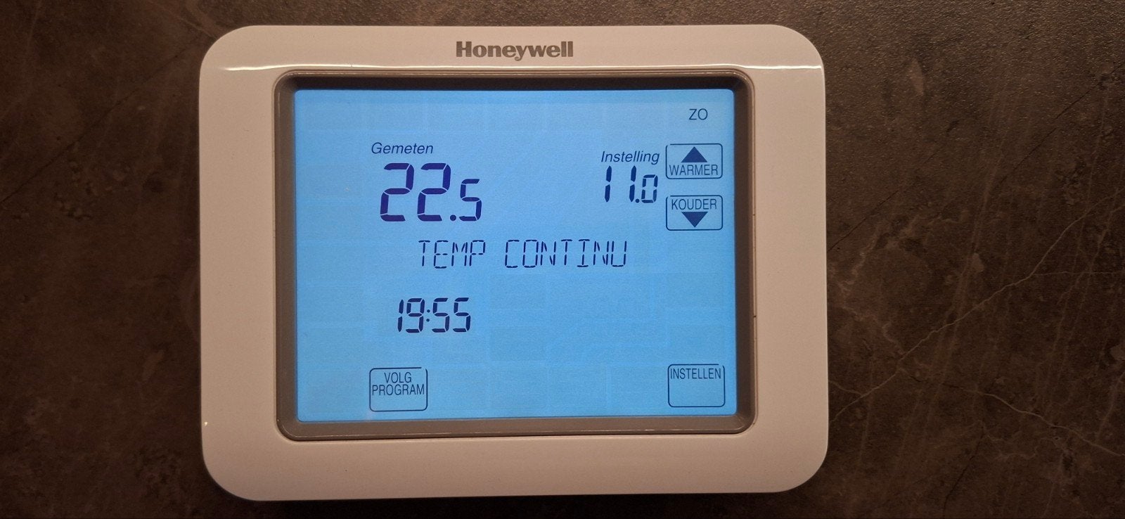 Honeywell Chronotherm touch modulation thermostaat, Doe-het-zelf en Verbouw, Ophalen, Slimme thermostaat, Zo goed als nieuw