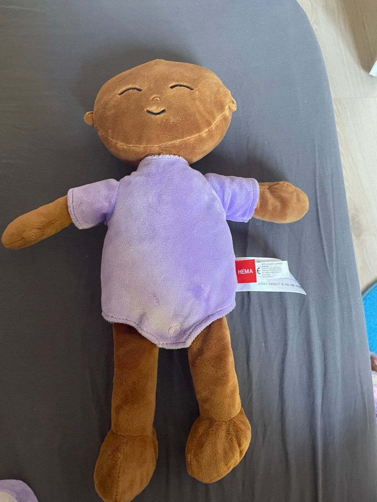 Hema Popje met accessoires - Zo goed als nieuw, Kinderen en Baby's, Ophalen of Verzenden, Zo goed als nieuw, Babypop