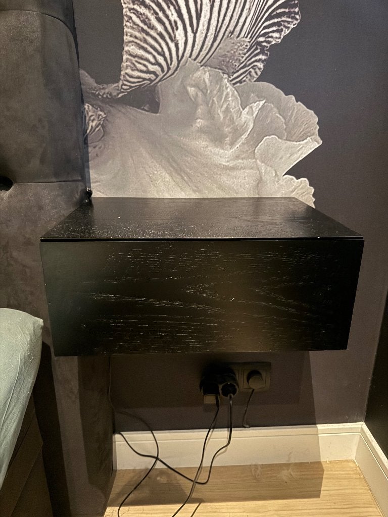Zwevend nachtkastjes, Minder dan 45 cm, Ophalen of Verzenden, Zo goed als nieuw, Minder dan 55 cm