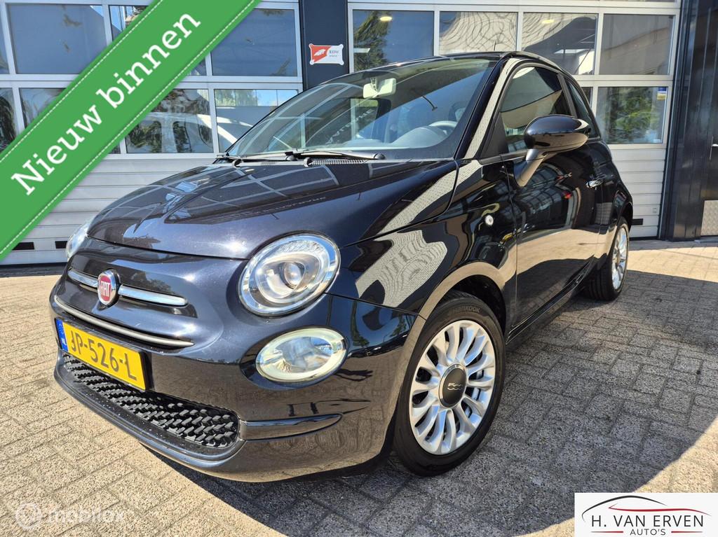 Fiat 500 0.9 TwinAir Turbo Popstar AIRCO 15" NAP, Auto's, Voorwielaandrijving, Origineel Nederlands, Bedrijf, Handgeschakeld