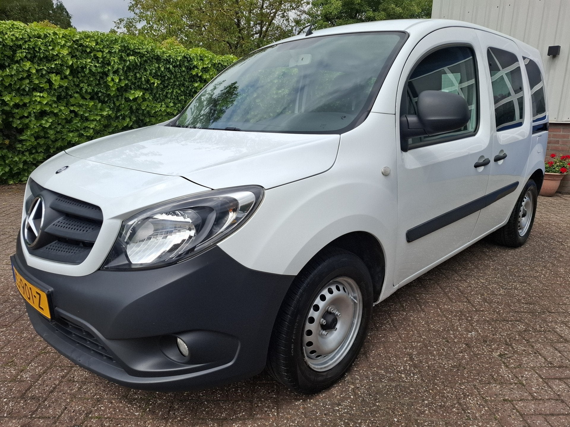 Mercedes-Benz Citan 108 CDI 5375.- EX BTW 5-PERSOONS AIRCO 8, Auto's, 1350 kg, Stof, Gebruikt, 82 pk