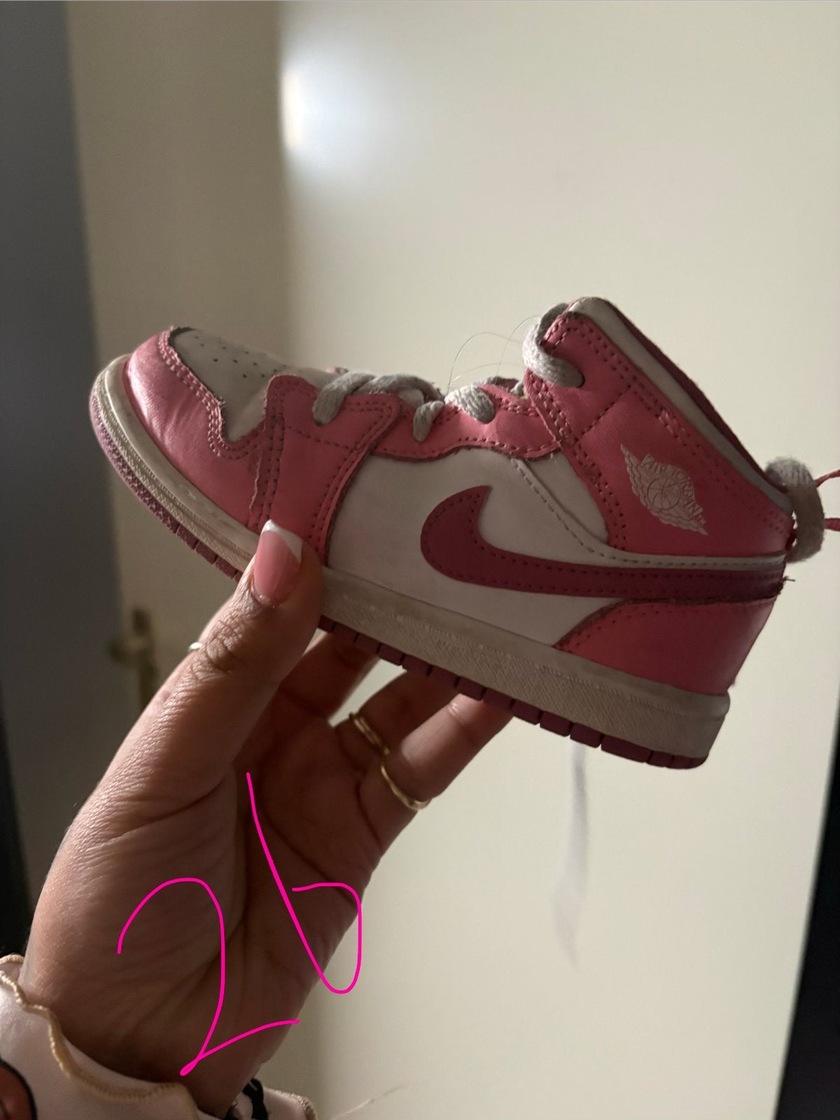 Jordan 1 valentinesday 2023 maat 26, Ophalen, Gebruikt, Jongetje of Meisje, Schoentjes