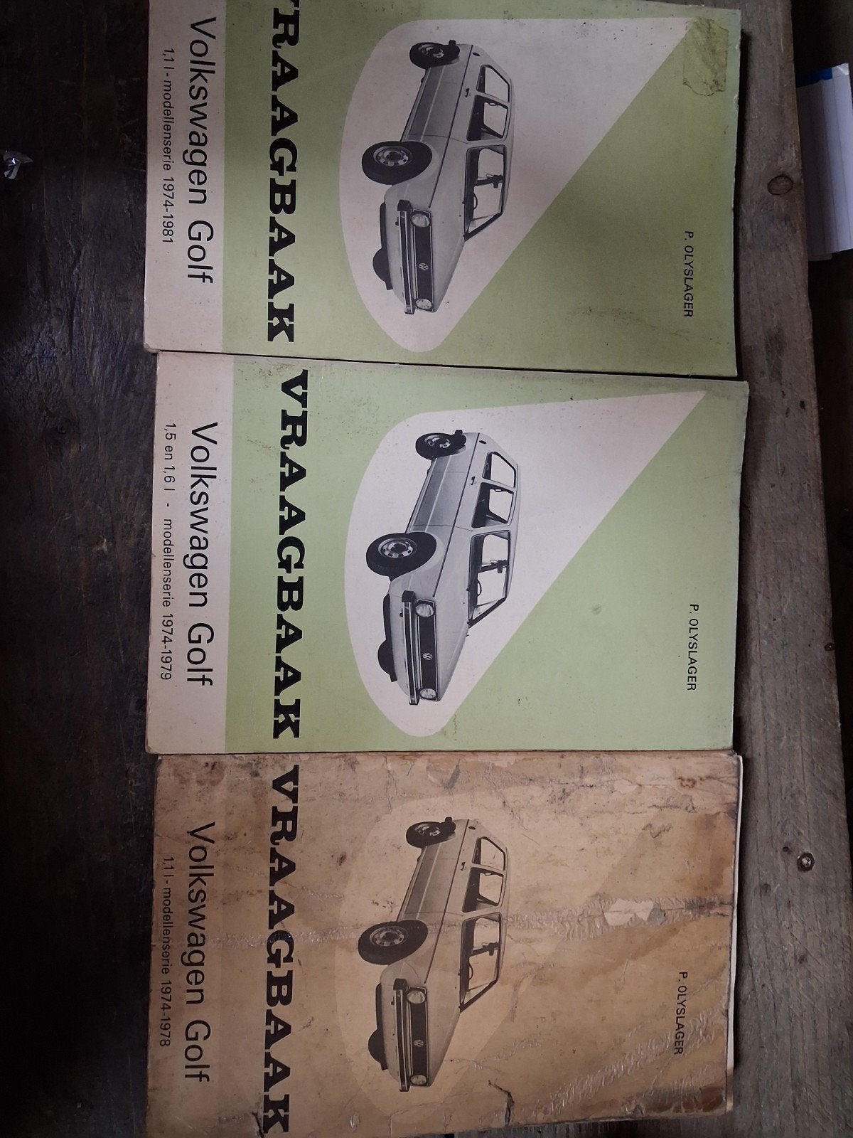 vraagbaak volkswagen golf1, Ophalen of Verzenden