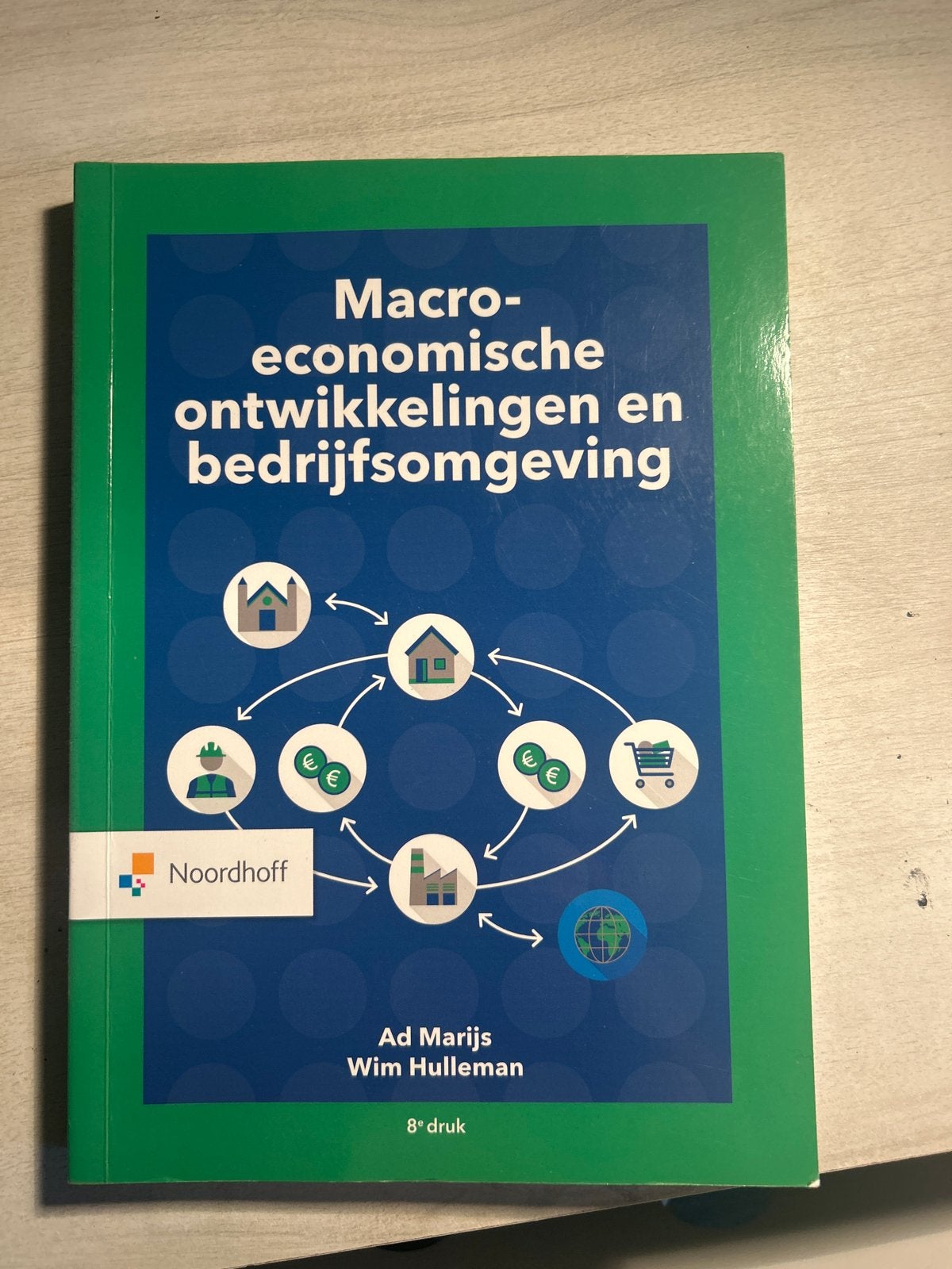 Macro-economische ontwikkelingen en bedrijfsomgeving, Ophalen of Verzenden, Zo goed als nieuw, Economie en Marketing