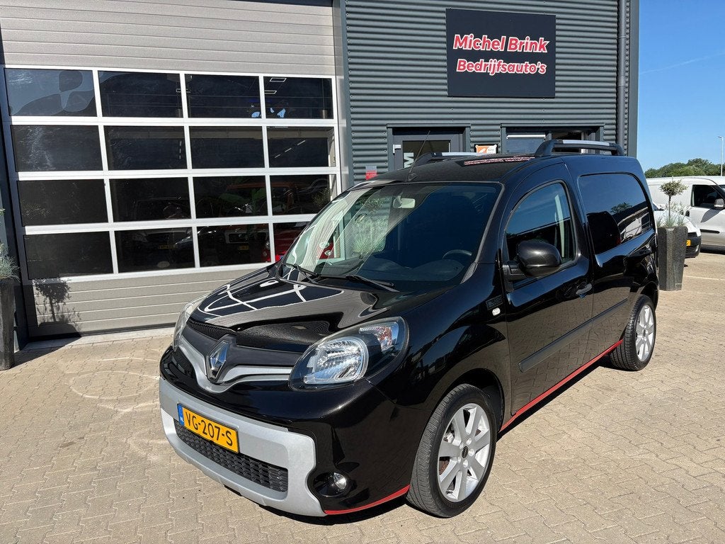 Renault Kangoo Express 1.5 dCi Black Edition Airco, Auto's, Bestelauto's, Voorwielaandrijving, Euro 5, Stof, Gebruikt