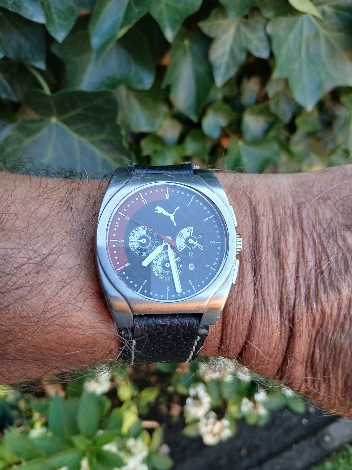 Puma Pole  Position Heren Chronograaf Quarts Miyota Uurwerk, Ophalen of Verzenden