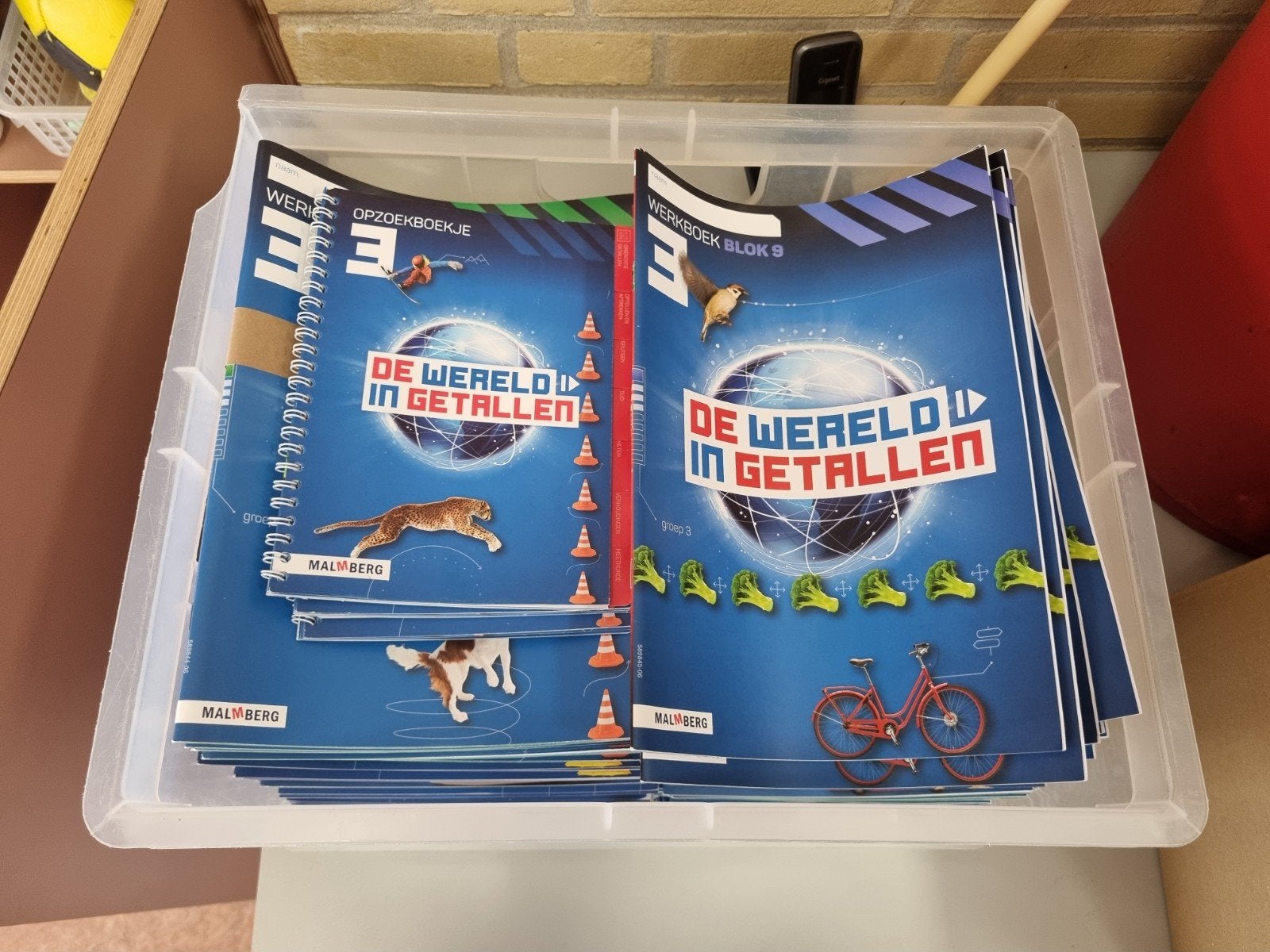 Wereld in getallen 5 werkboekjes, Verzenden, Overige niveaus