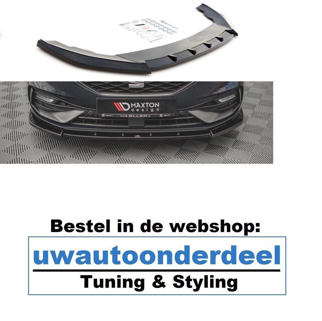 Maxton Design Seat Leon FR MK4 Spoiler Splitter Lip, Auto diversen, A.parts@hotmail.nl, Trasmolenlaan 12 3447 GZ Woerden, Verzenden