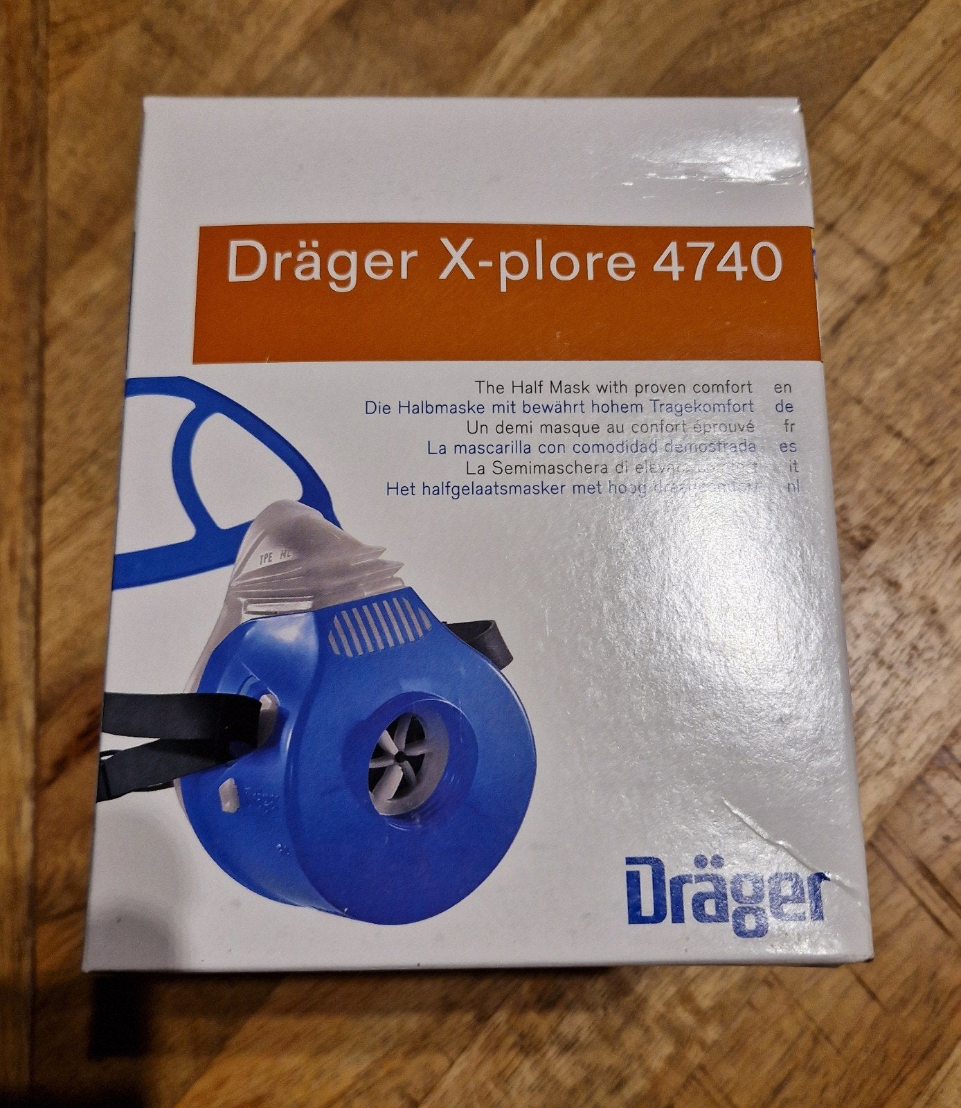 Dräger X-plore 4740 Halfgelaatsmasker - Nieuw in doos, Ophalen of Verzenden, Nieuw, Halfgelaatsmaskers
