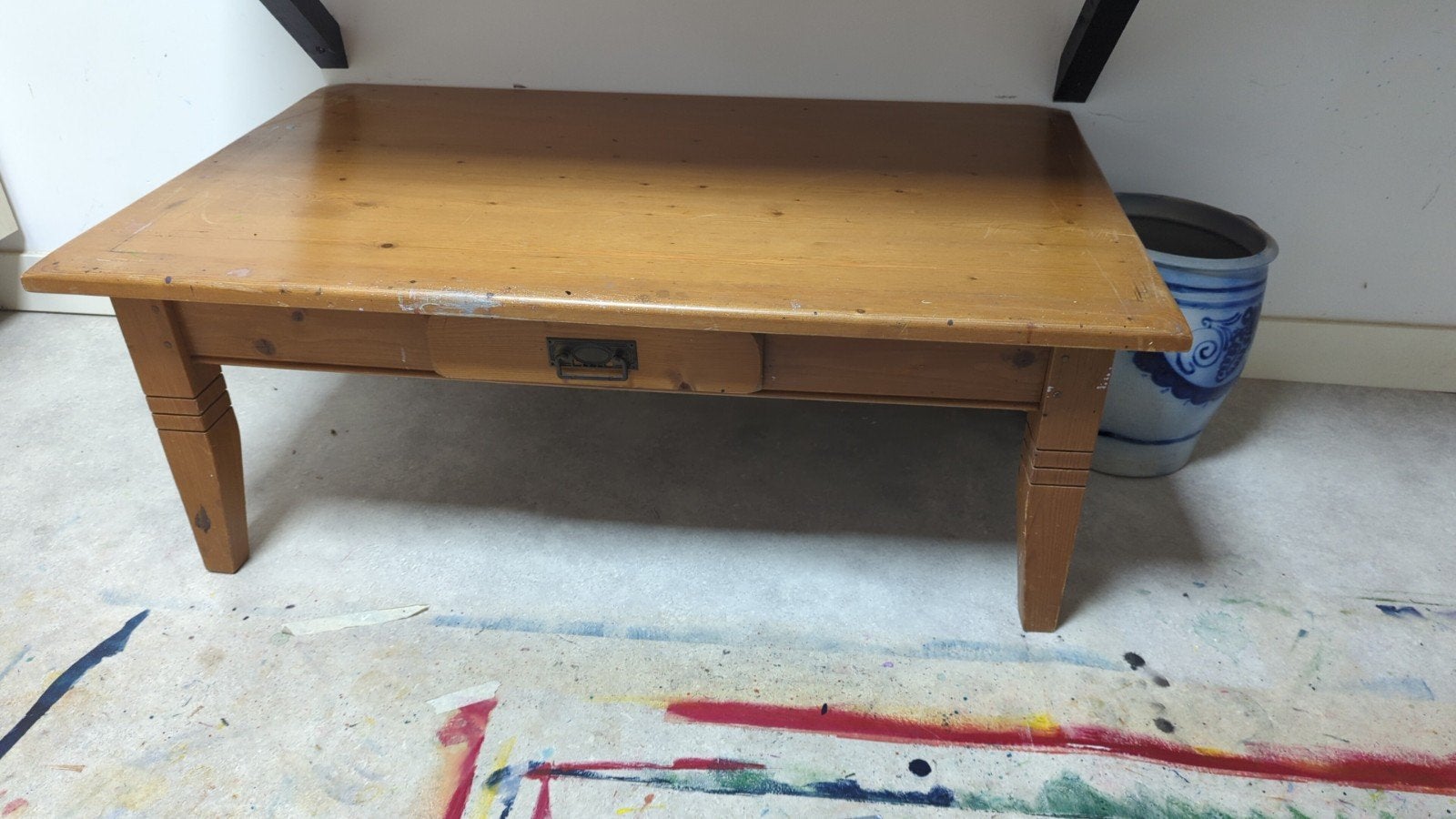 salontafel, Huis en Inrichting, Ophalen, 100 tot 150 cm, 50 tot 100 cm, Landelijk