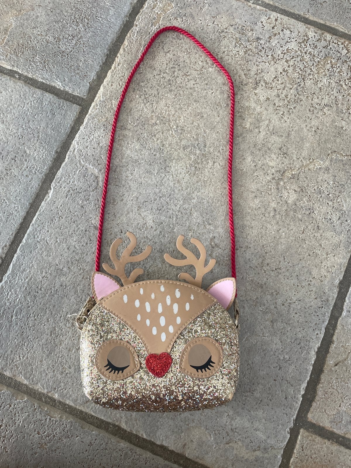 H&M Glitter Rendier Tasje - Schattig en Feestelijk!, Ophalen of Verzenden, Zo goed als nieuw