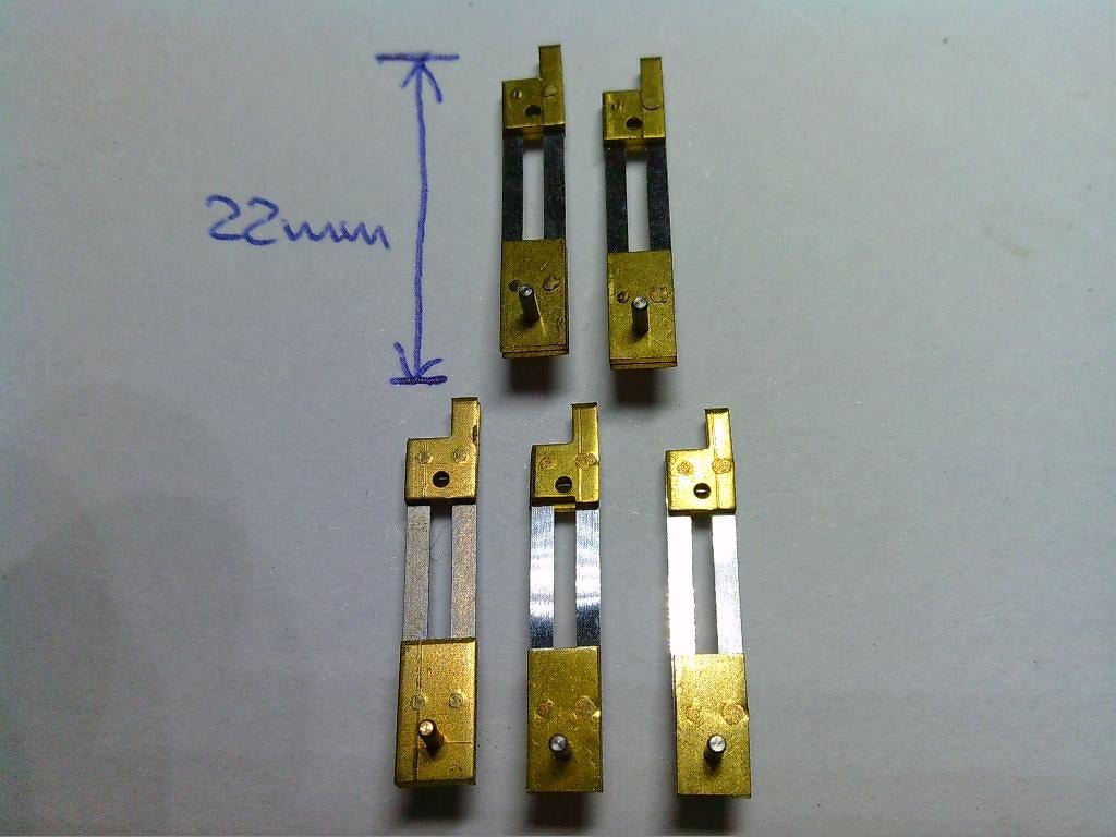 SET VAN 5 SLINGERVEREN VOOR FRANSE PENDULES, Antiek en Kunst, Ophalen of Verzenden