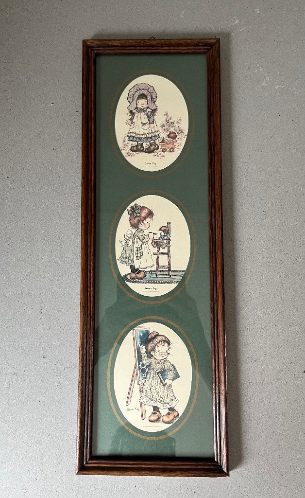 Sarah Kay lijstje, Gebruikt, Overige merken, Ophalen of Verzenden, Wanddecoratie
