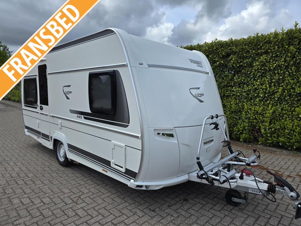 Fendt Saphir 445 TFB Mover Voortent Schotel Fietsendrager, Caravans en Kamperen, Rondzit, Schokbreker, Bedrijf, Fendt