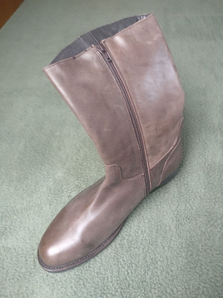 Lederen heren laarzen boots 44 nieuw, Bruin, Boots, Nieuw, Ophalen of Verzenden