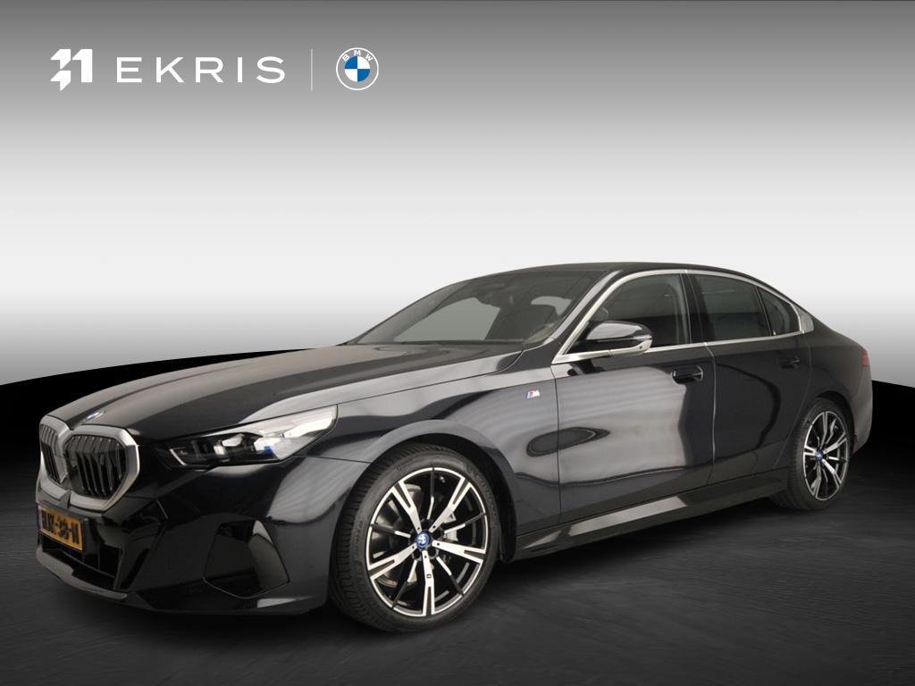 BMW i5 Sedan eDrive40 | M-Sportpakket | LED | HUD | Active c, Automaat, Gebruikt, Zwart, Met garantie (alle)