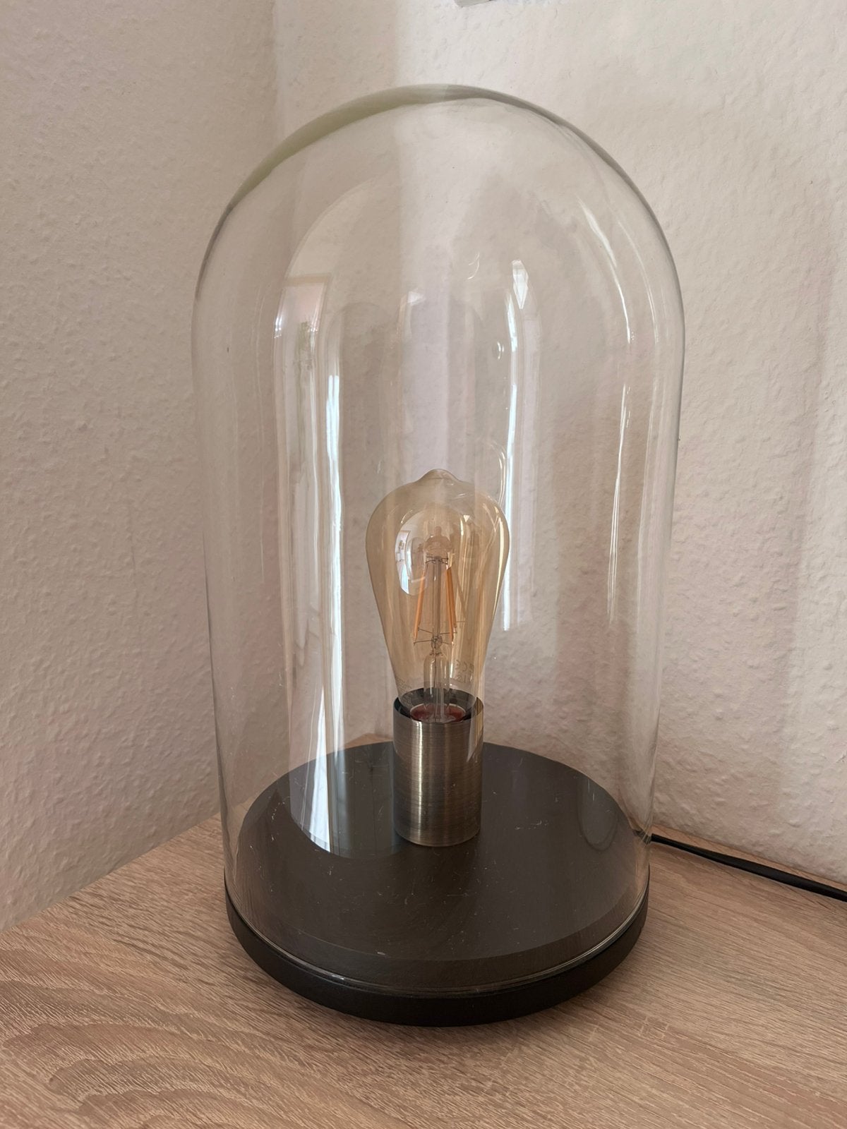 Stolp lamp, Ophalen, Zo goed als nieuw
