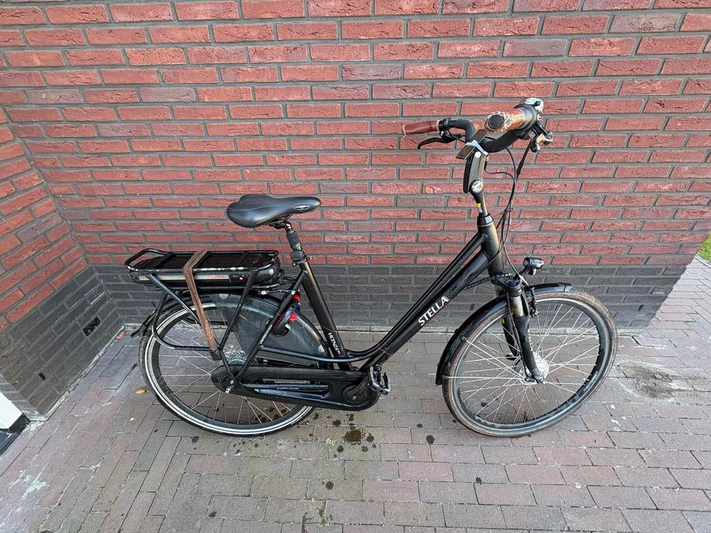 Stelle Vincenzo Nero elektrische damesfiets, Gebruikt, 55 tot 59 cm, 30 tot 50 km per accu, Ophalen