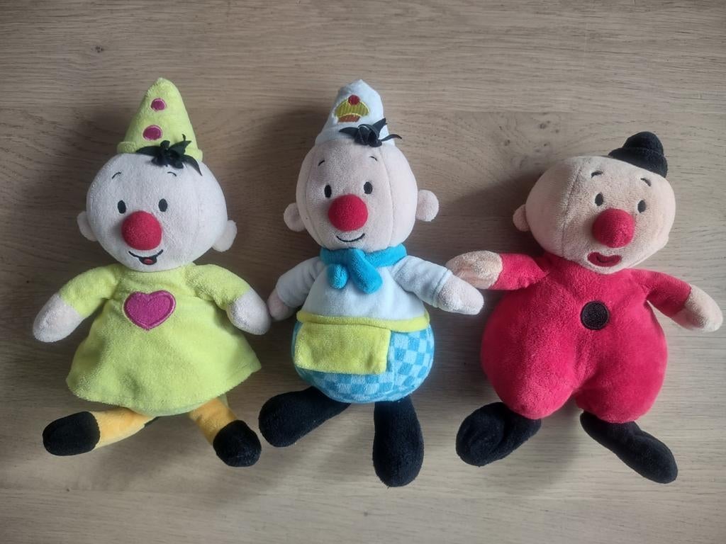 Bumba 3 knuffels Bumbalu Bakker, Ophalen of Verzenden, Zo goed als nieuw, Overige typen