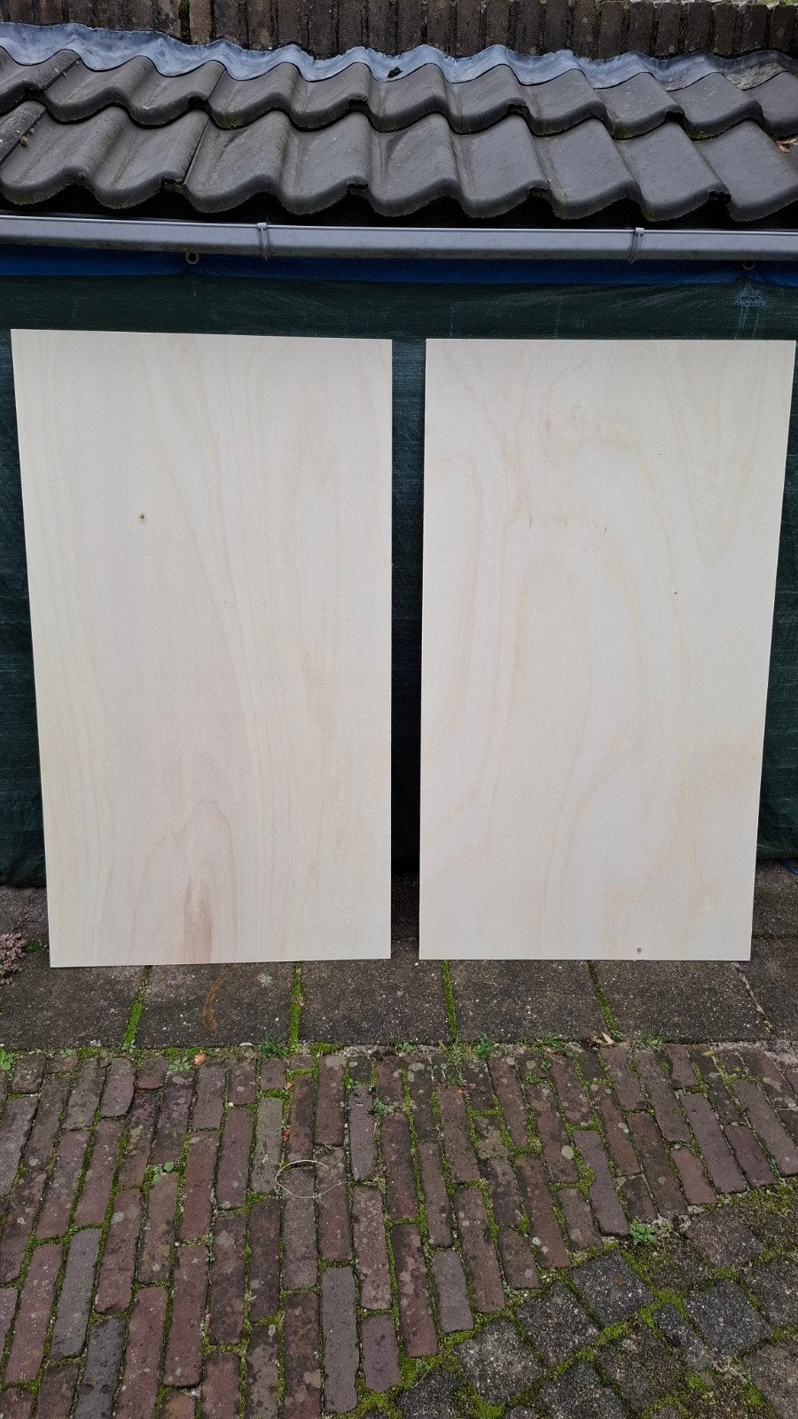 2 Triplex Panelen Populierenhout 68,5x122 cm, 6 mm dik, Ophalen, Minder dan 25 mm, Overige typen, Nieuw
