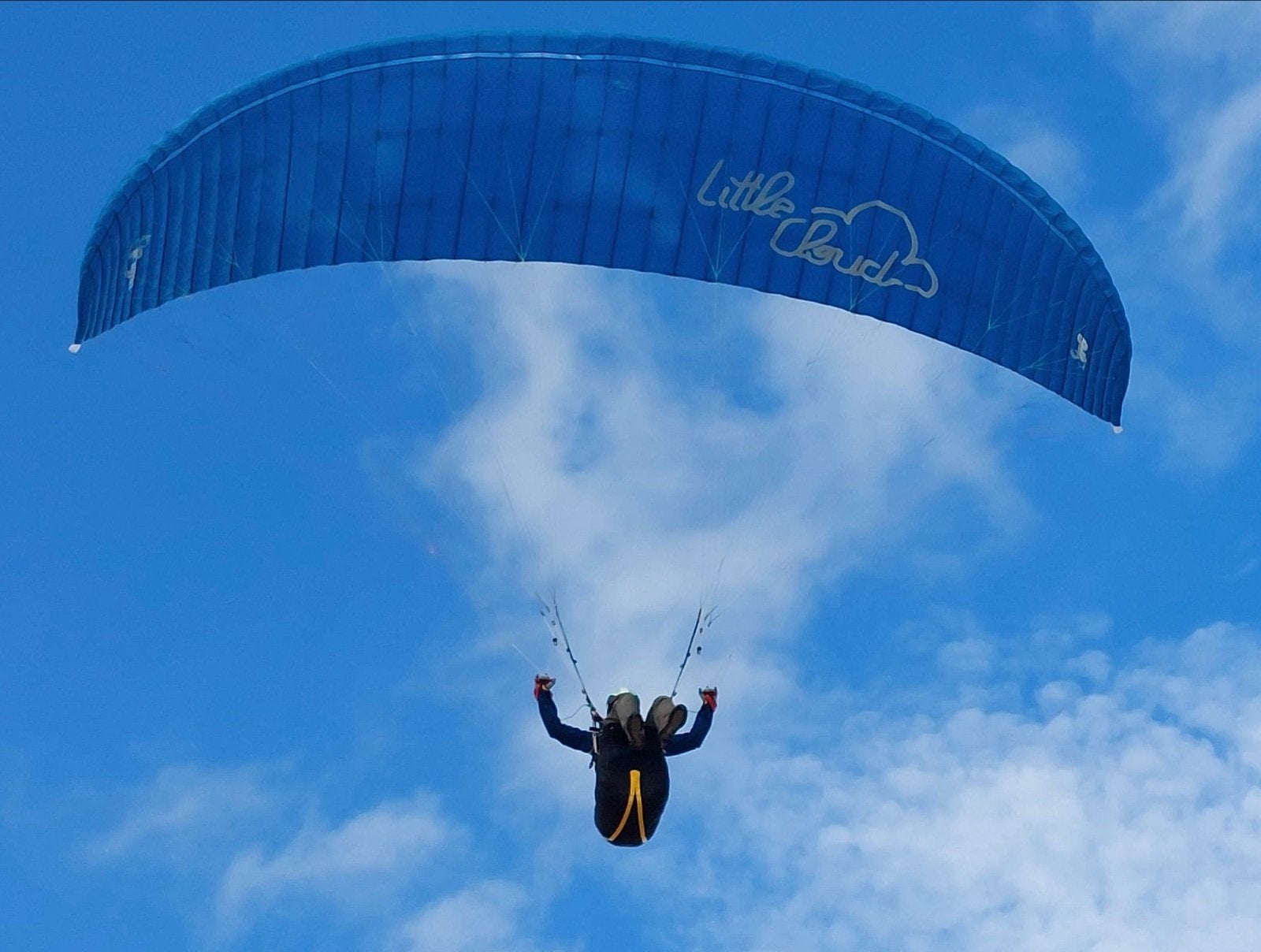 LittleCloud Puffin 16m2 kiterisers paraglider, Sport en Fitness, Ophalen, Zo goed als nieuw, Scherm