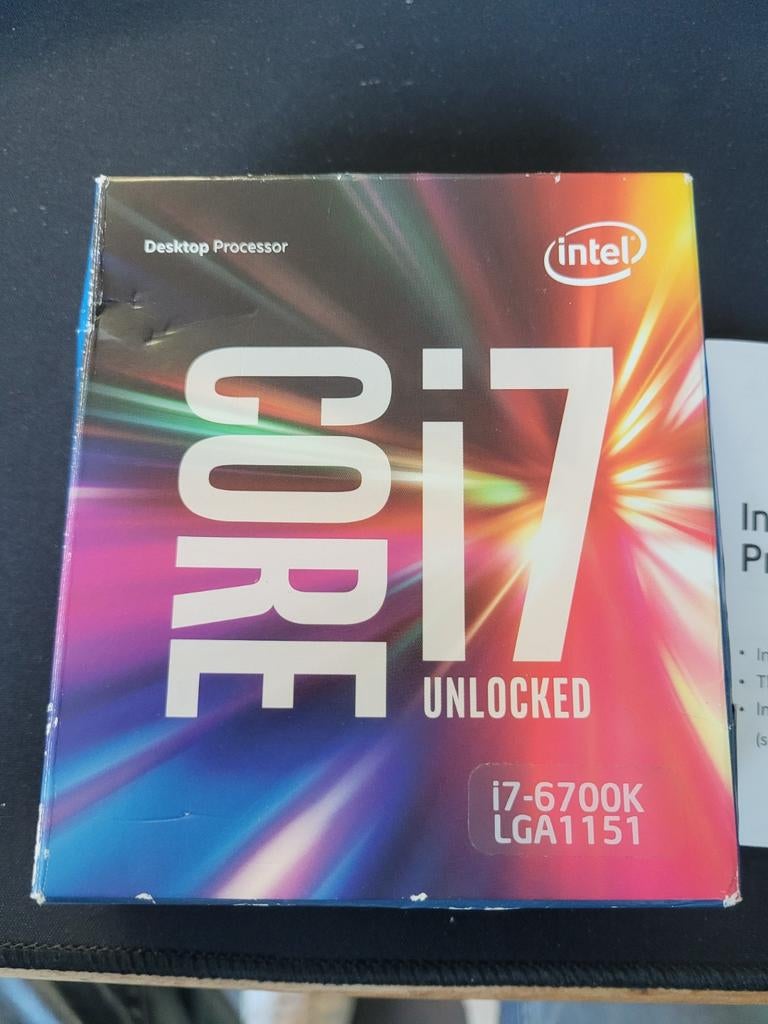 i7 6700K processor, Computers en Software, Processors, LGA 1151, Ophalen of Verzenden, Zo goed als nieuw, 4 Ghz of meer