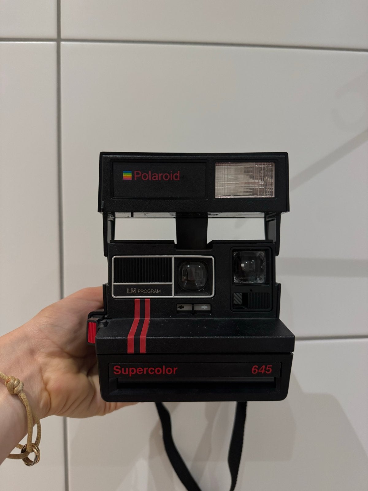 Polaroid Supercolor 645 LM Instant Camera, Audio, Tv en Foto, Fotocamera's Analoog, Ophalen of Verzenden, Refurbished, Polaroid