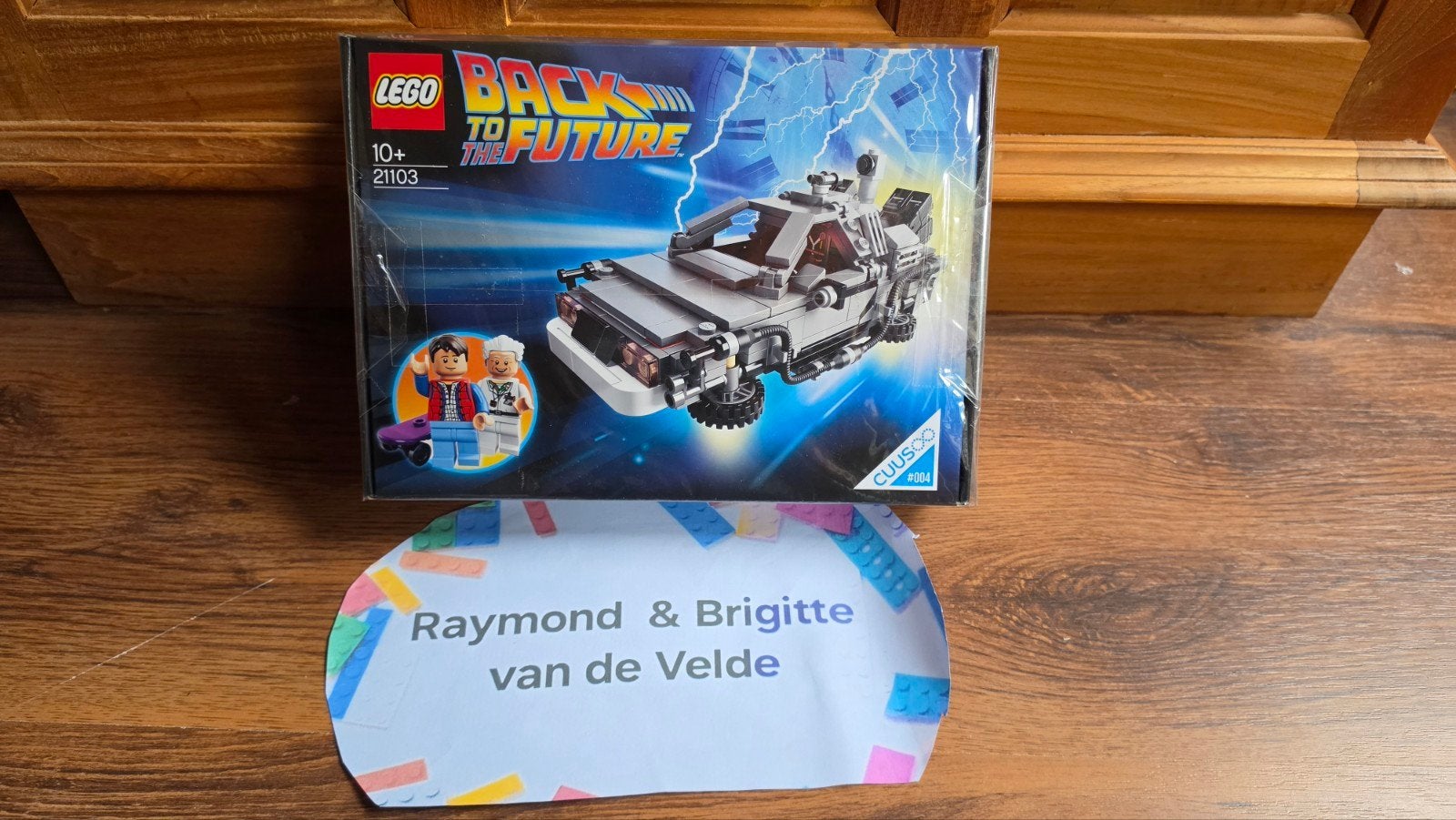 Lego Ideas 21103 Back to the Future DeLorean NIEUW & SEALED, Inclusief doos, Lego, Nieuw, Ophalen of Verzenden