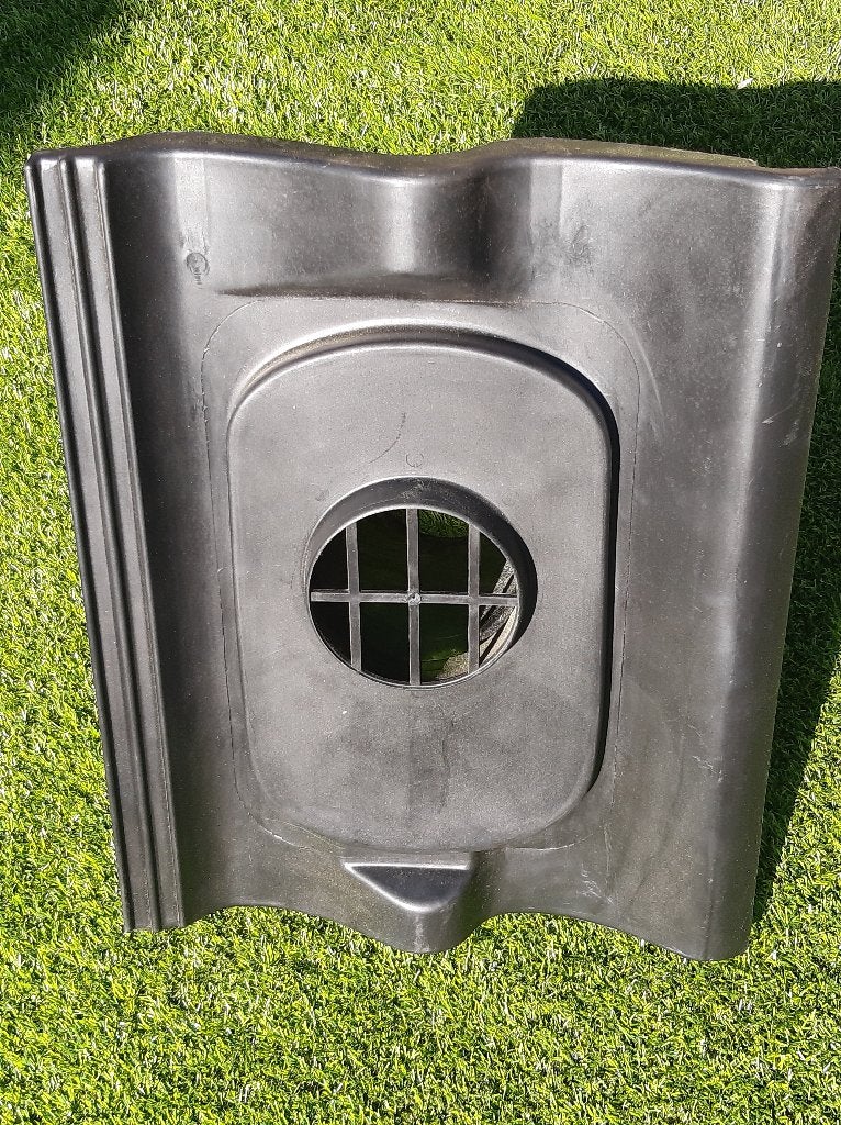 Doorvoer dakpan 110mm, Kunststof, Zwart, Nieuw, Ophalen of Verzenden