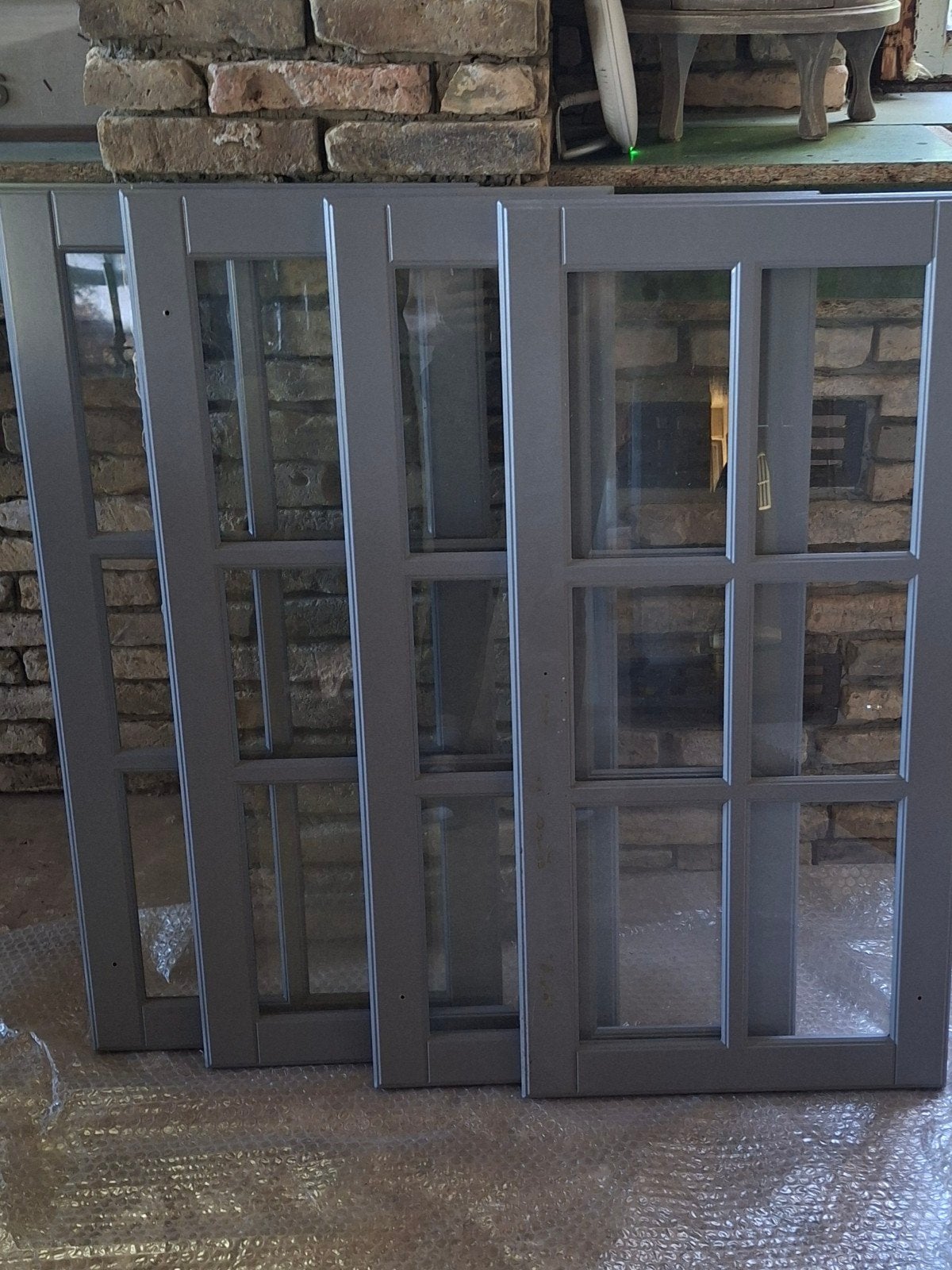 4x Ikea Faktum Deurfrontjes ongebruikt met Glas en Glasroede, Ophalen, Minder dan 50 cm, Gebruikt, Minder dan 25 cm