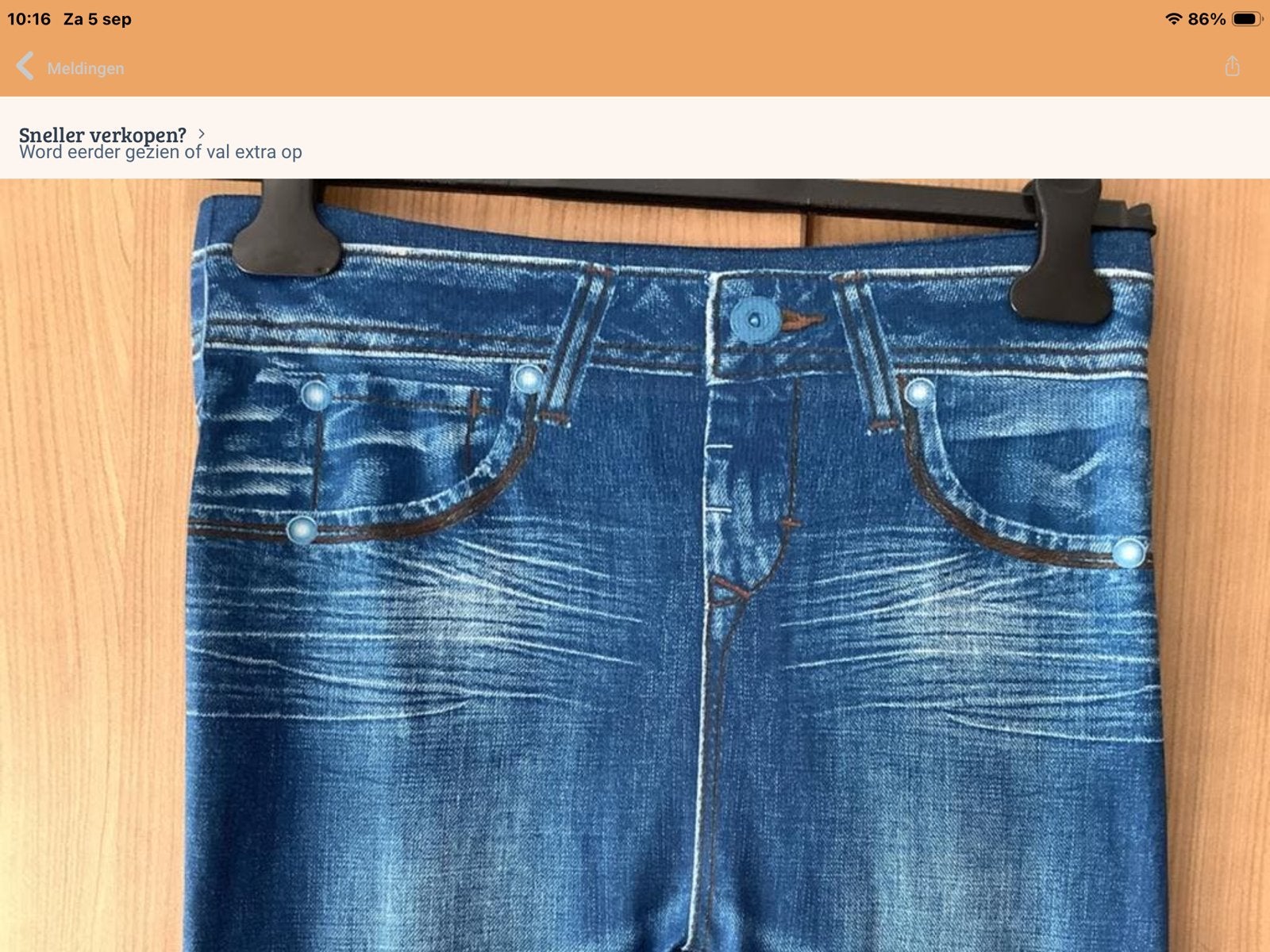 Nieuwe XXL Jeans Legging - Comfortabel., Ophalen of Verzenden, Nieuw, Blauw, Legging
