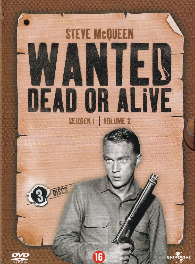 Te koop 3dvdbox wanted dead or alive (steve mcqueen) Nieuw, Alle leeftijden, Ophalen of Verzenden, Nieuw in verpakking, Actie