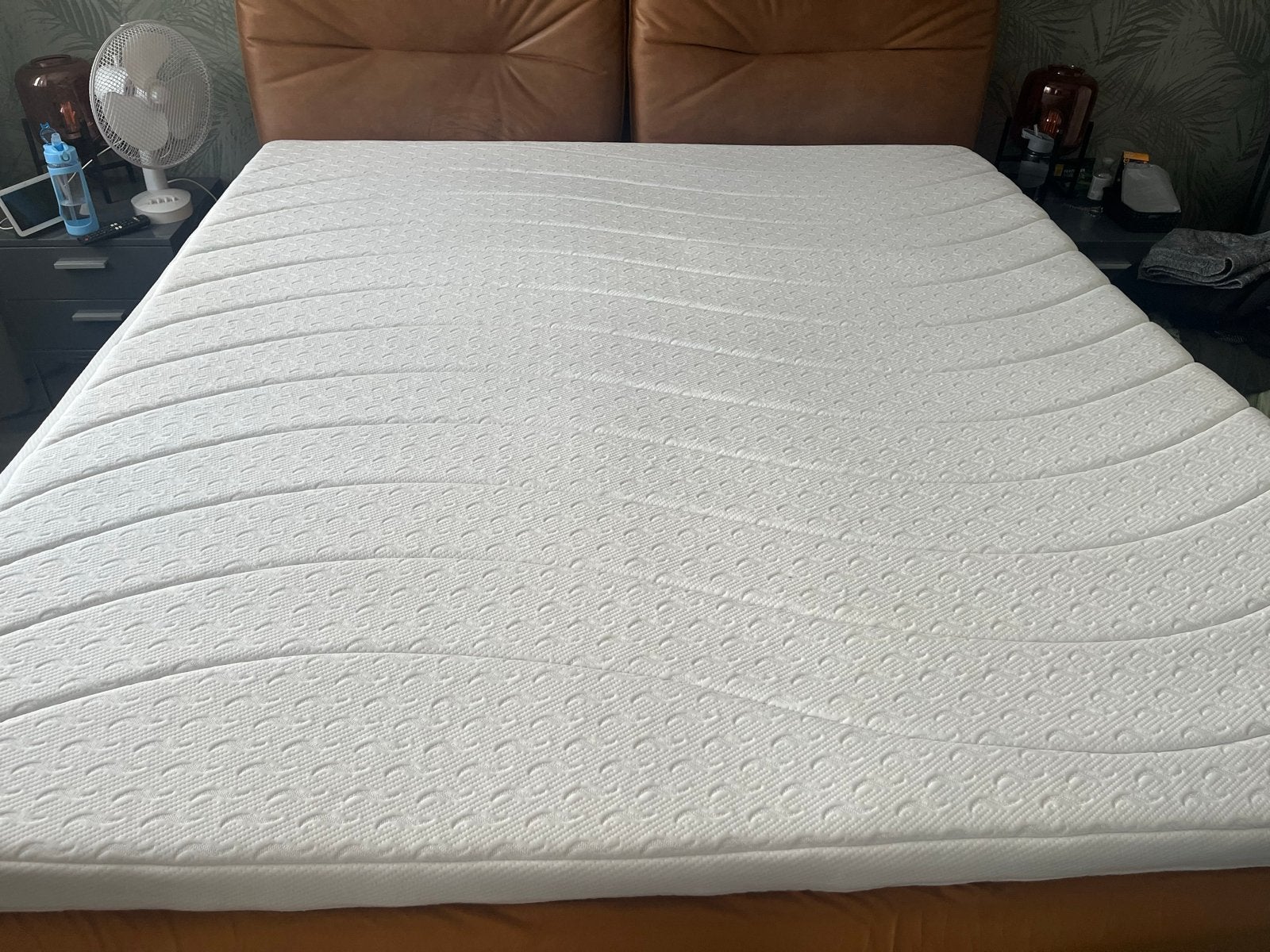 Nieuw Wellpur topmatras 180x200x 8, Ophalen, Matras, 180 cm, 200 cm
