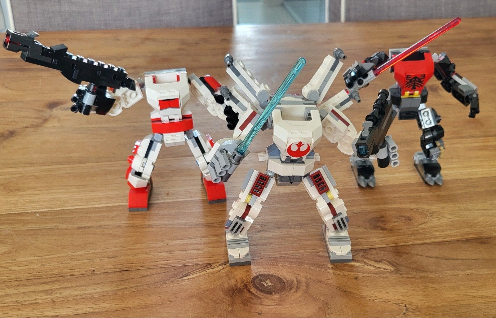 3x Lego Star Wars Mecha, Lego, Ophalen of Verzenden, Zo goed als nieuw, Complete set