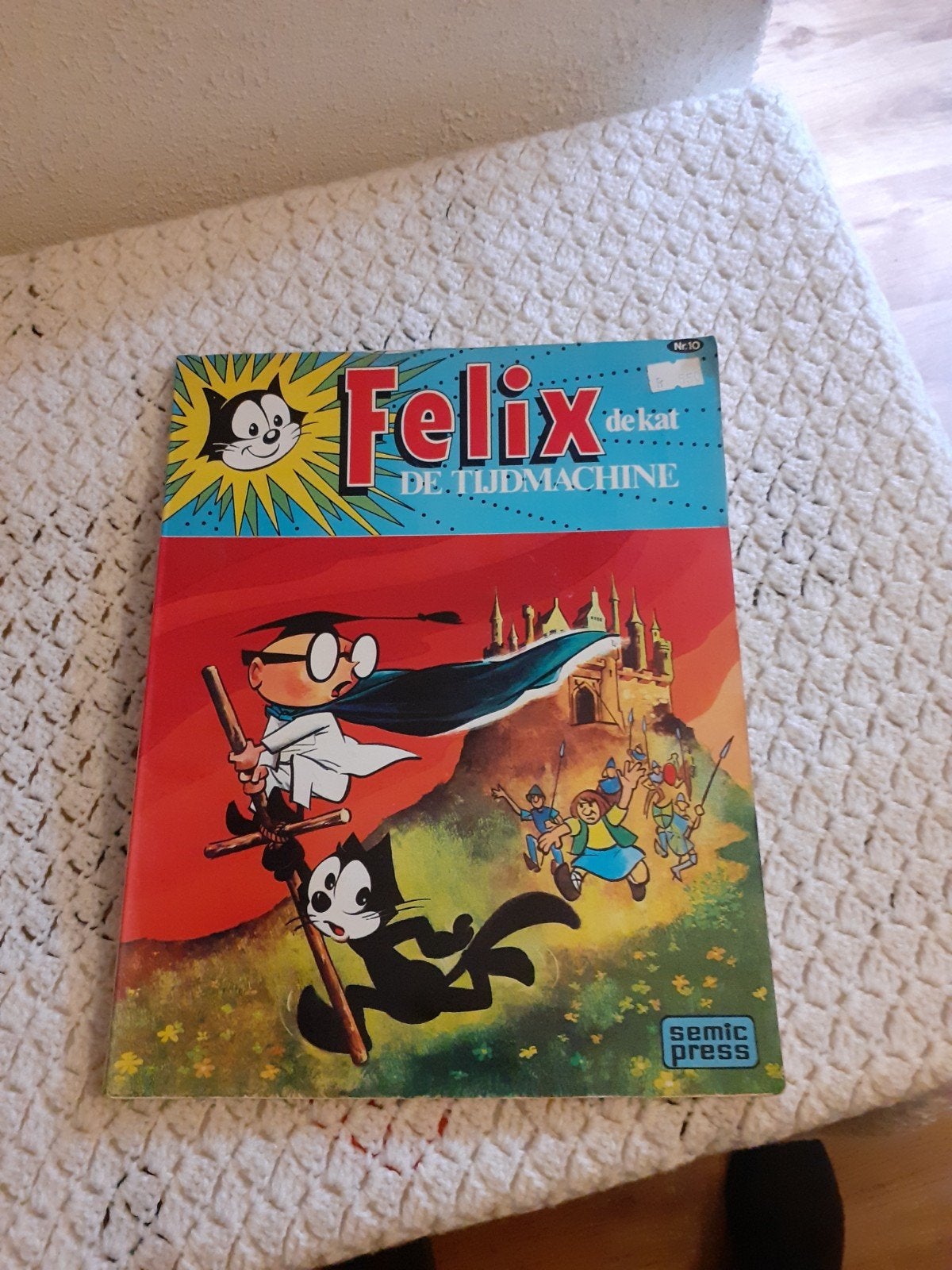 Stripboek Felix de kat De tijdmachine, Eén stripboek, Ophalen of Verzenden, Zo goed als nieuw