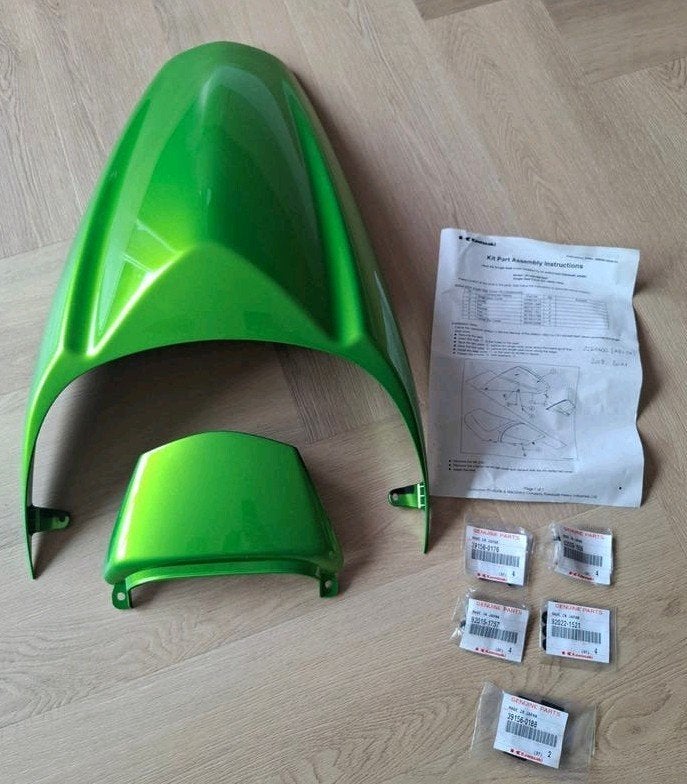 Nieuw Kawasaki ZZR 1400 Seat Cowl 2006-2011 Candy Lime Green, Motoren, Ophalen of Verzenden, Nieuw