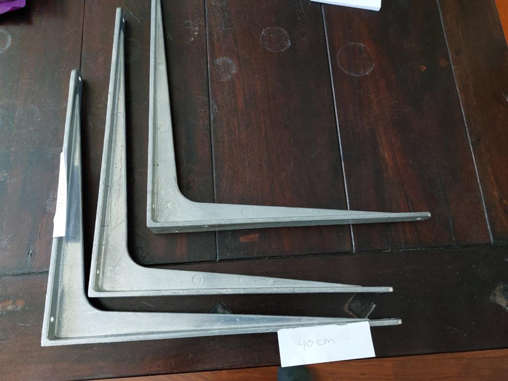 3x Alfer ,Plankendragers/ nieuw, Doe-het-zelf en Verbouw, Hout en Planken, Minder dan 25 mm, Nieuw, Ophalen of Verzenden, Plank