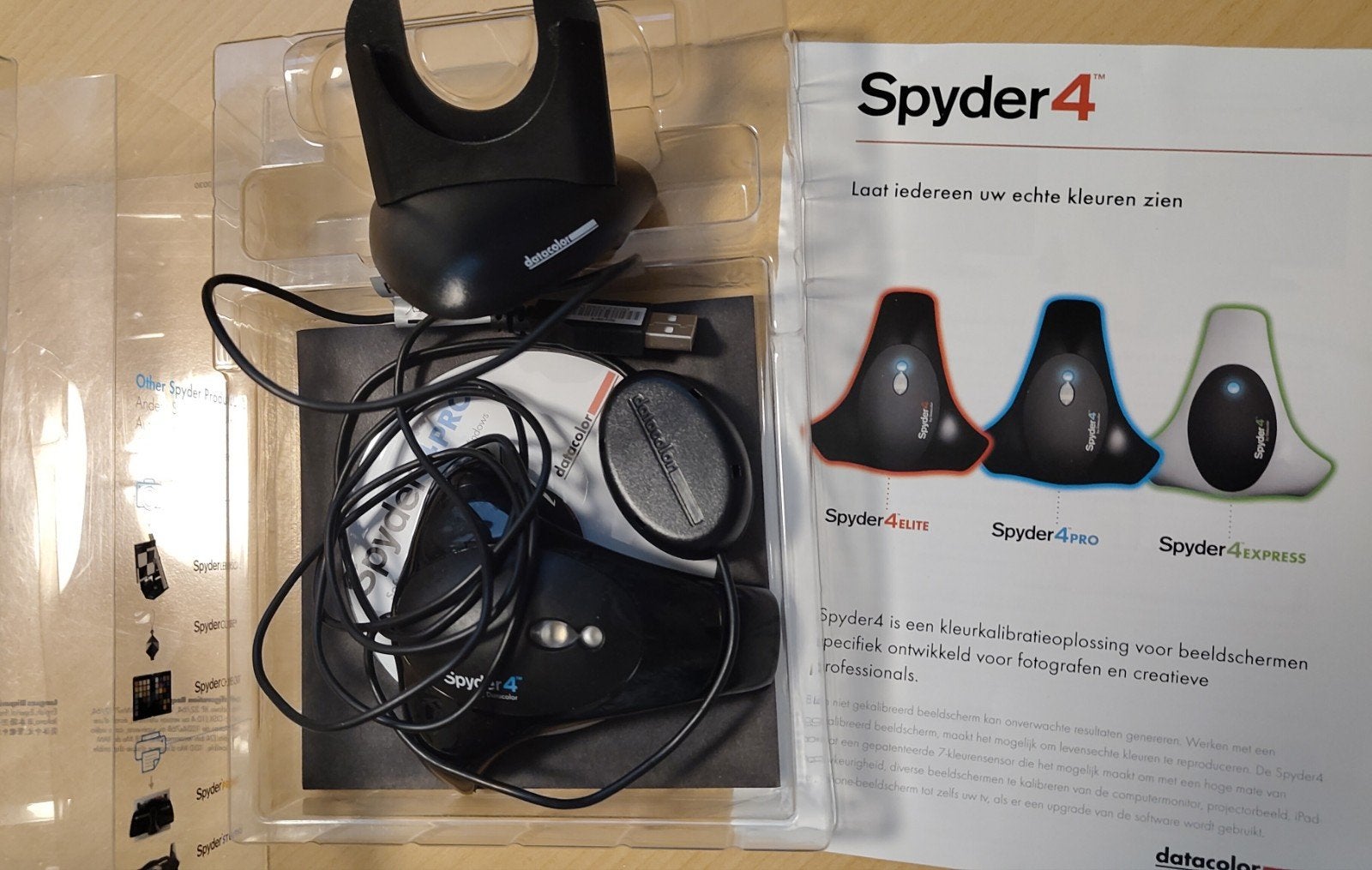 DataColor Spider4 Pro, Ophalen of Verzenden, Zo goed als nieuw, USB-aansluiting, Overige typen